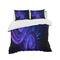 Designart 'Royal Purple & Blue Dream' Modern & Contemporary Bedding Set - Duvet Cover & Shams